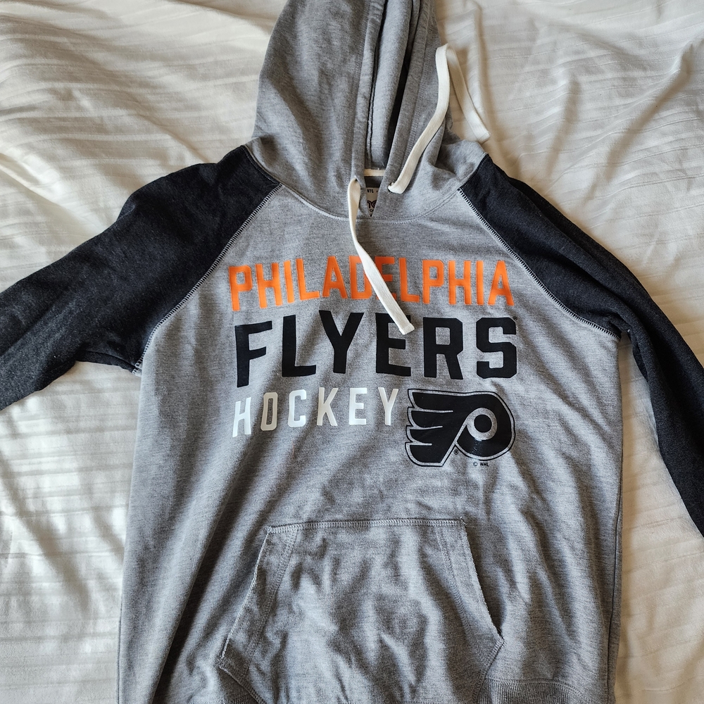 Philadelphia Flyers Gray and Black Hoodie